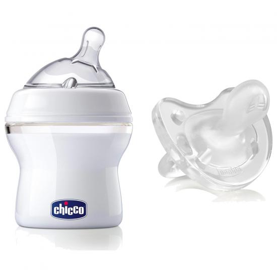 Chicco Natural Feeling Biberon 150 ml + Physio Soft Silikon Emzik Avantaj Paket