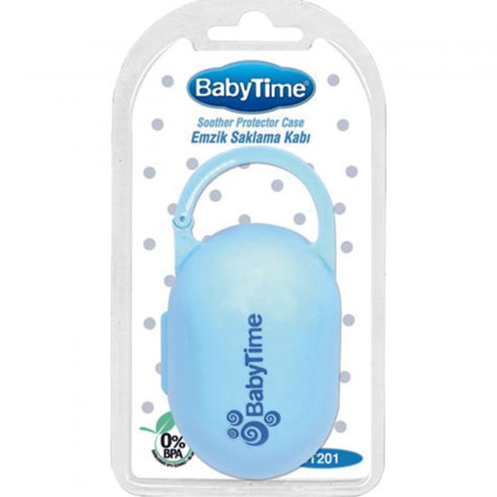 Baby Time Emzik Saklama Kabı - Mavi
