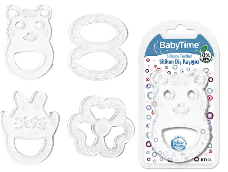 Baby Time Silikon Diş Halkası