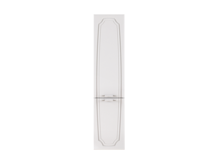 Biani Hünkar 35 cm Parlak Beyaz Boy Dolabı